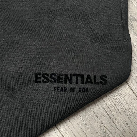 Essentials Stretch Limo Relaxed Sweatpants Black Size XS - Picture 4 of 9